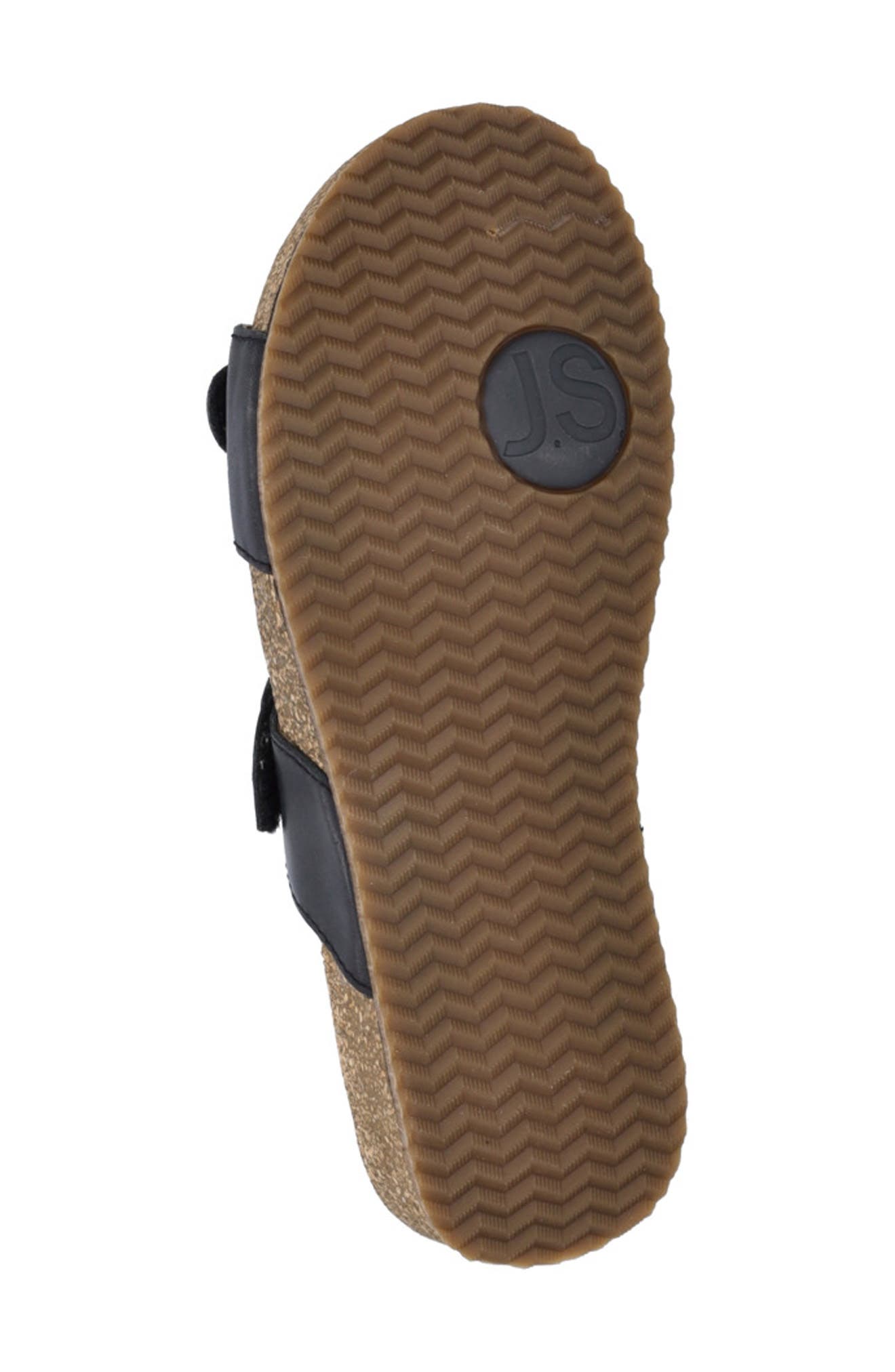 Josef Seibel Tonga Sandal, Alternate, color, Black