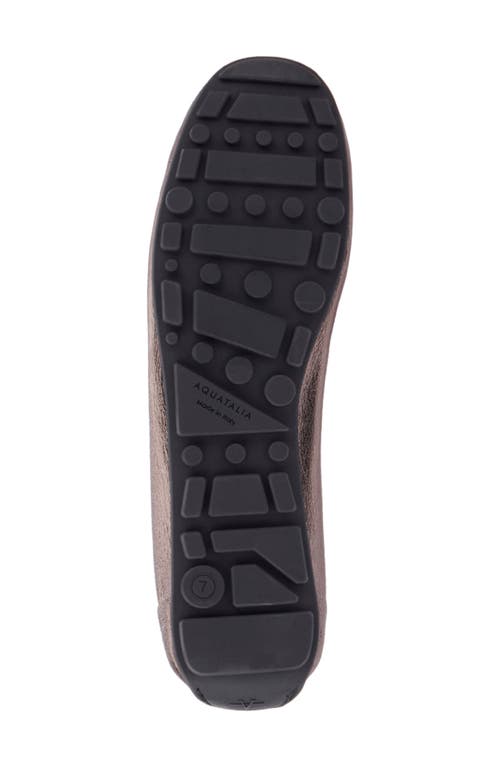 Aquatalia Qaitlin Metallic Flat In Bronze2