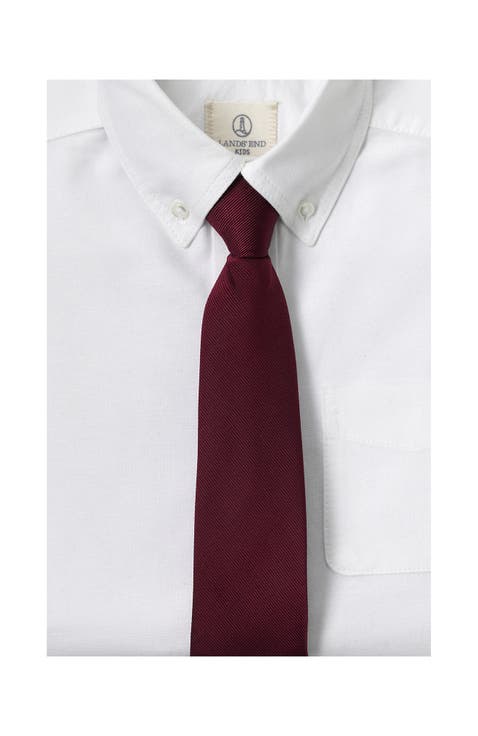 School Uniform Kids Stripe Pre Tied Tie