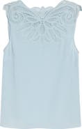 Ulla Johnson Rea Silk Embroidered Top