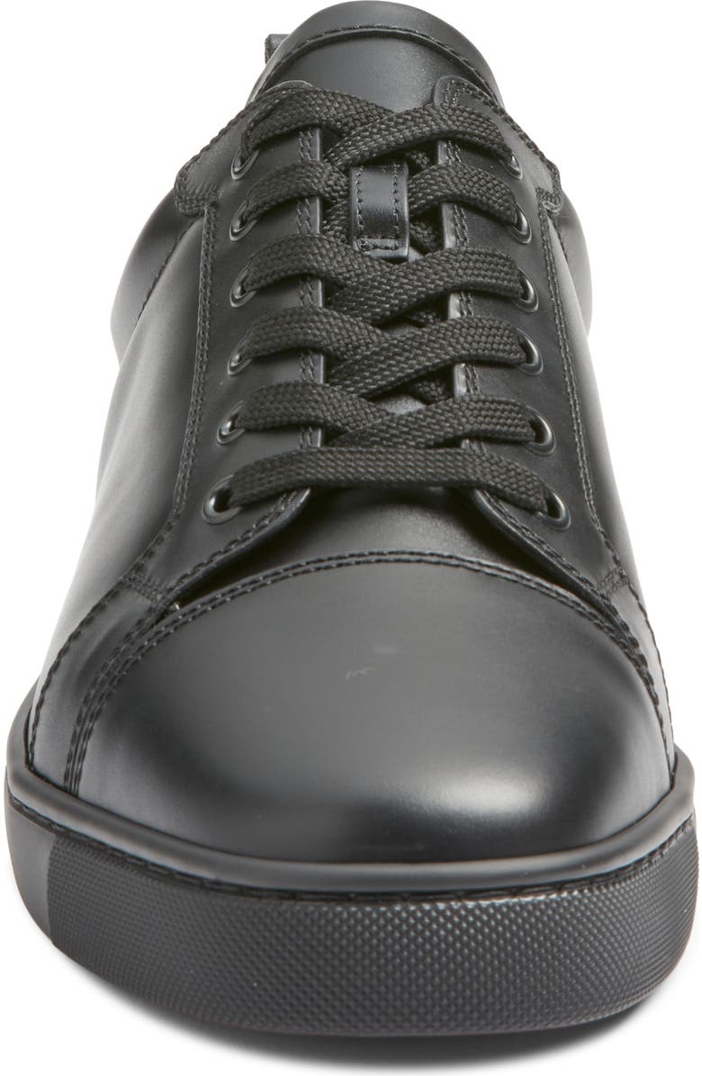 Christian Louboutin Louis Junior Sneaker, Alternate, color, Cm53-Black/ Black