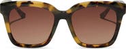 DIFF Meredith 54mm Square Sunglasses