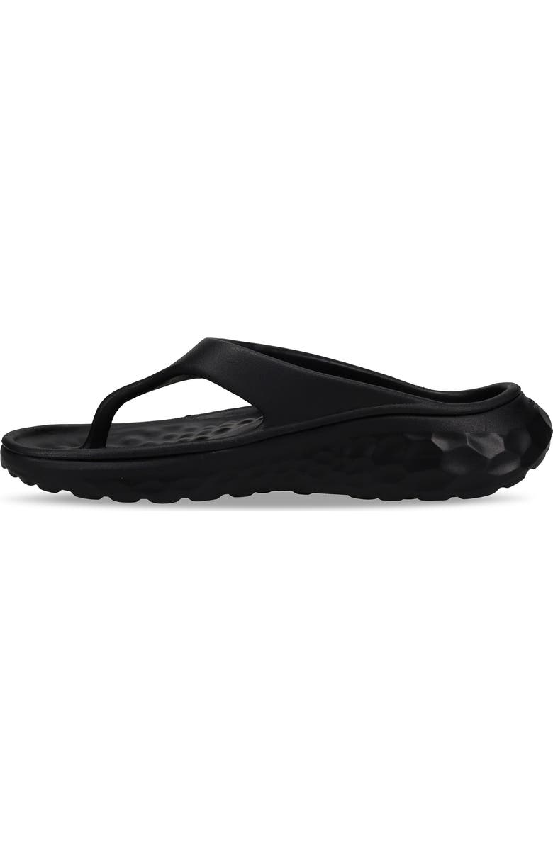 New Balance Flip Flop Sandal, Alternate, color, Black/ White
