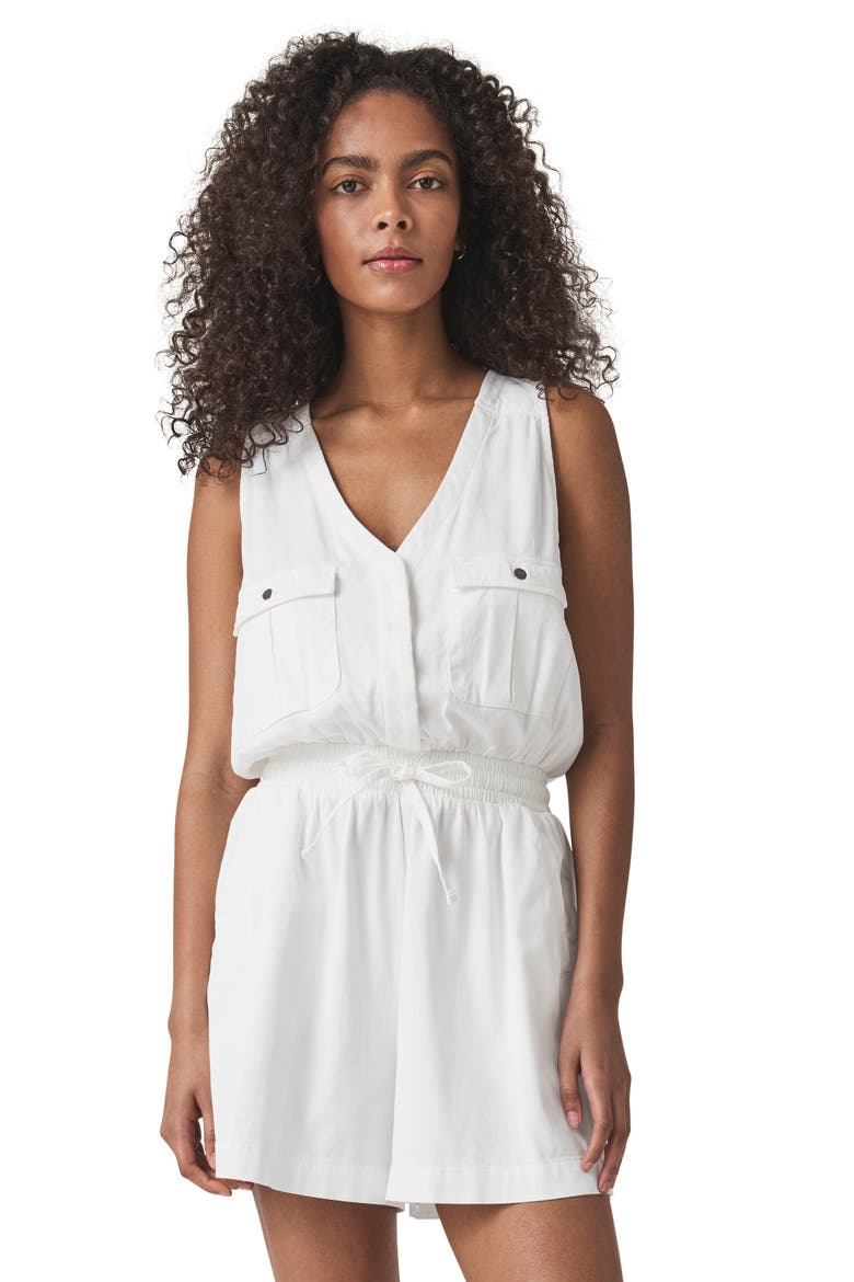 Adelina Romper, Alternate, color, WHITE
