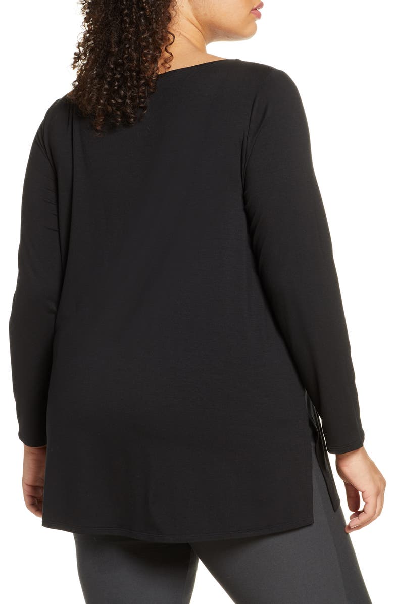 Eileen Fisher Bateau Neck Tunic, Alternate, color,