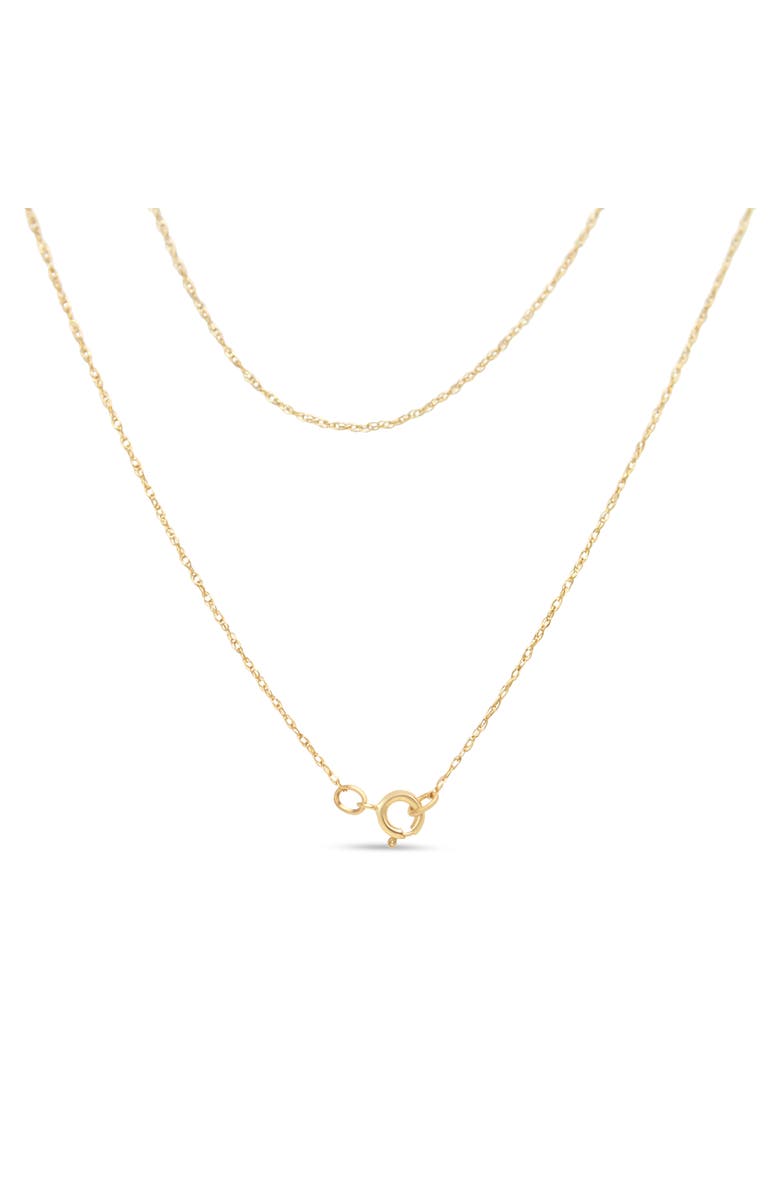 Haus of Brilliance 14K Yellow Gold Plated Silver 1/4 Cttw Diamond Composite Heart Pendant Necklace, Alternate, color, Yellow