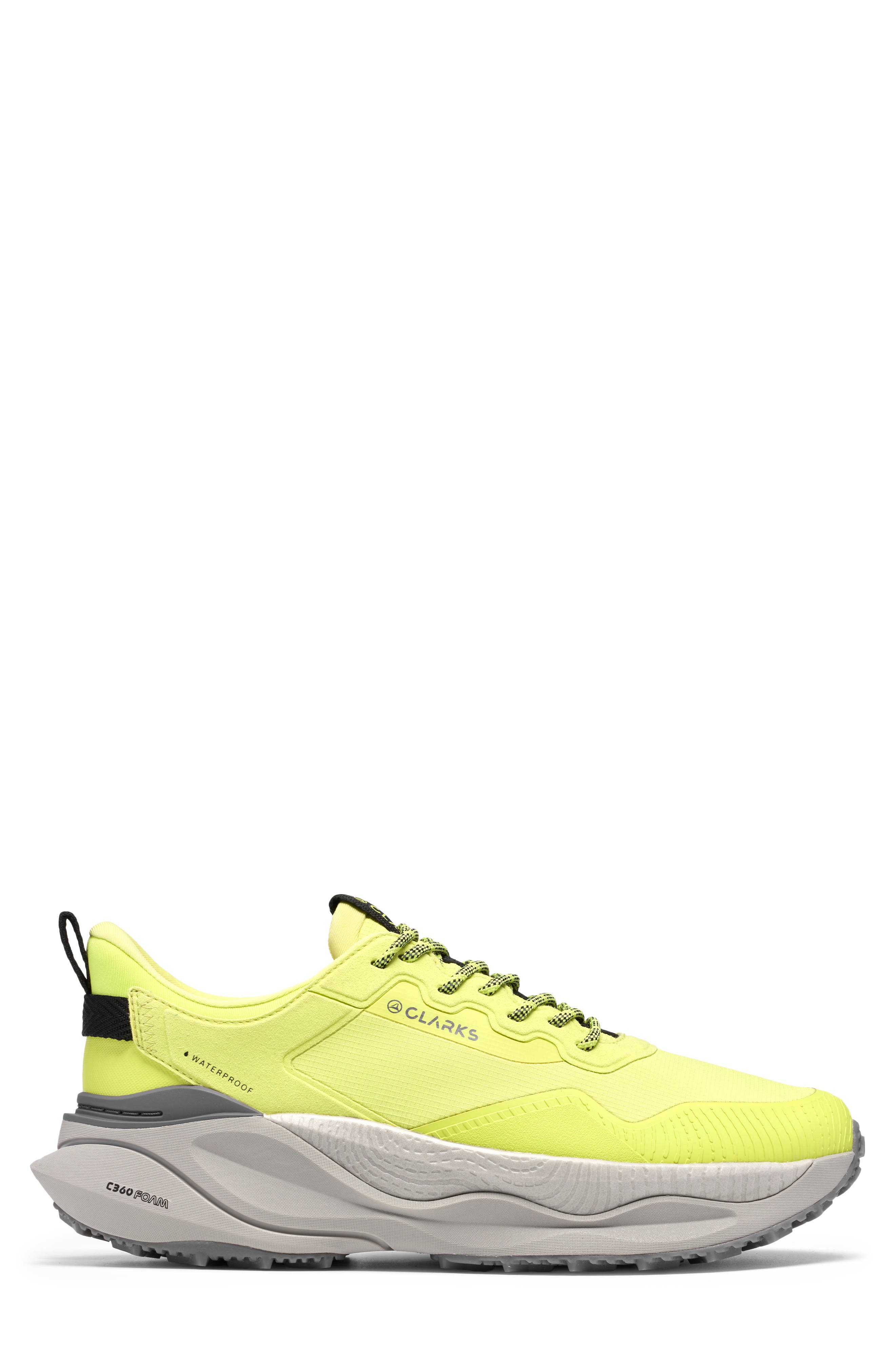 Pace Trail Waterproof Running Shoe, Alternate, color, LIME COMBI