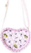 Bits & Bows Eloise NYC Taxi Cab Ruffle Heart Purse
