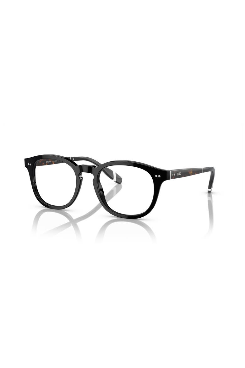 52mm Square optical glasses, Main, color, Black