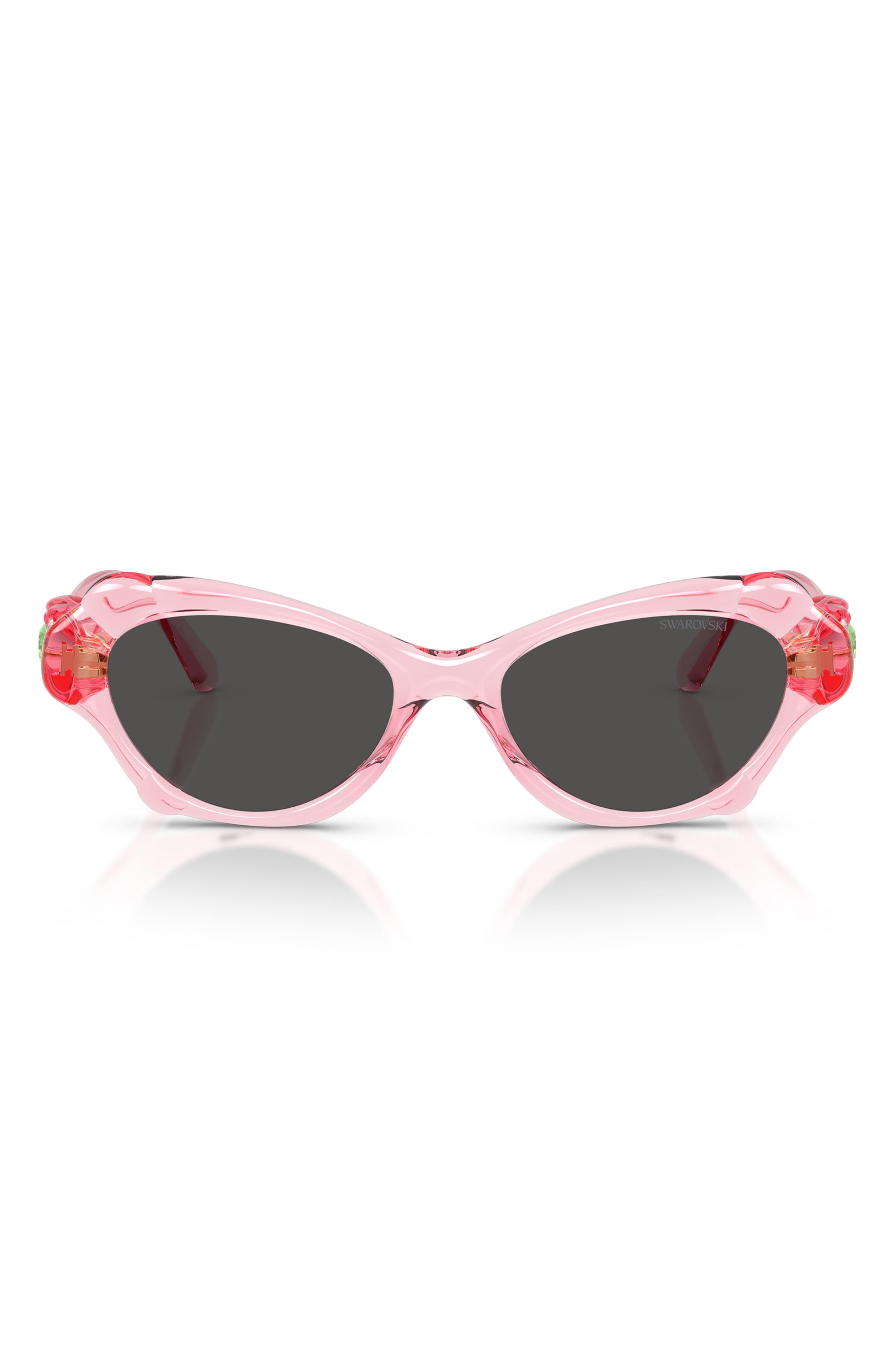 TRANSPARENT PINK / DARK GREY