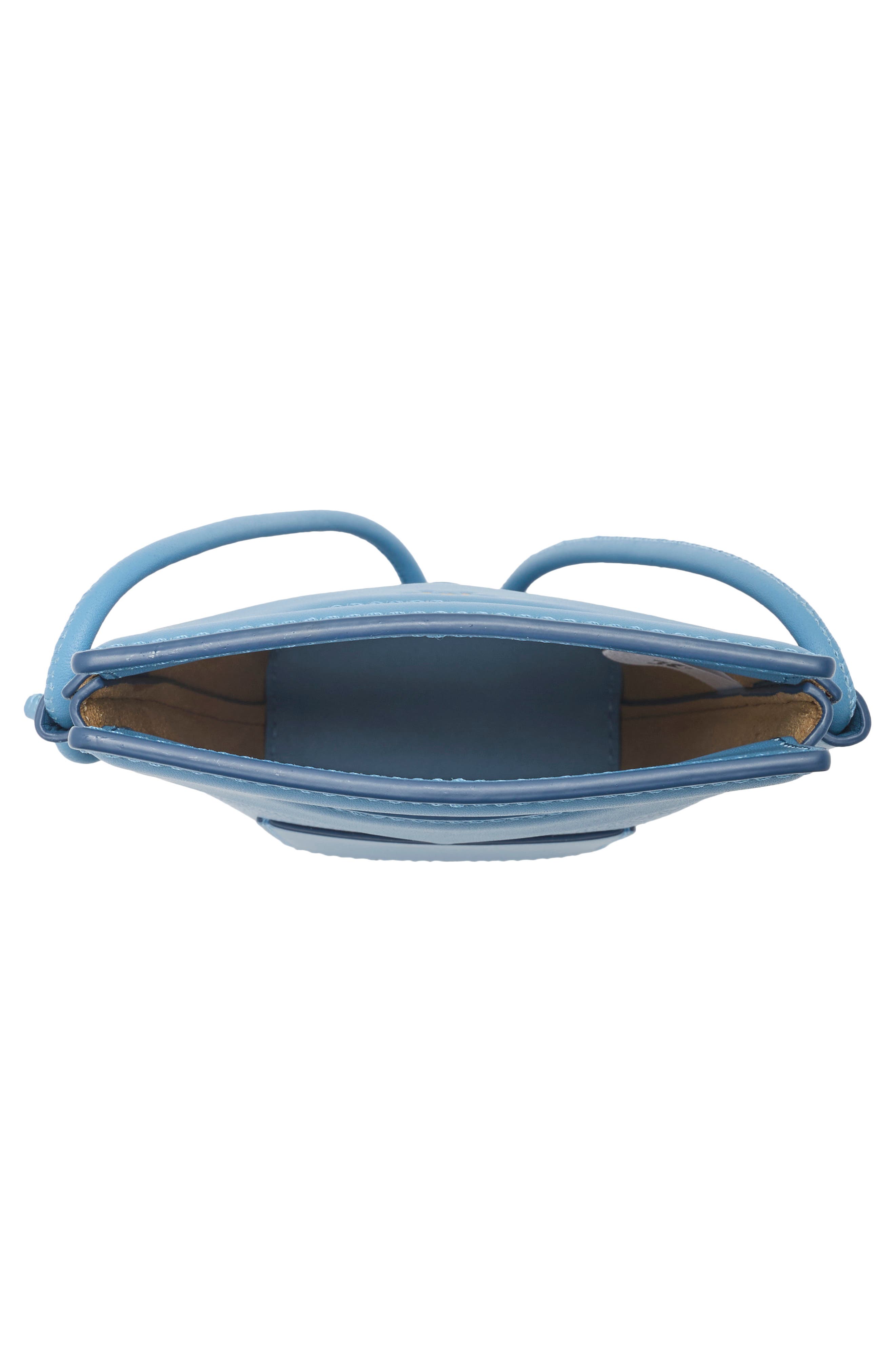 MCM Diamond Flat Bag, Alternate, color, Blue Heaven