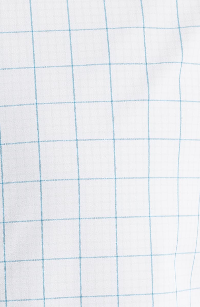 Mizzen+Main Leeward Trim Fit Check Performance Button-Up Shirt, Alternate, color, 