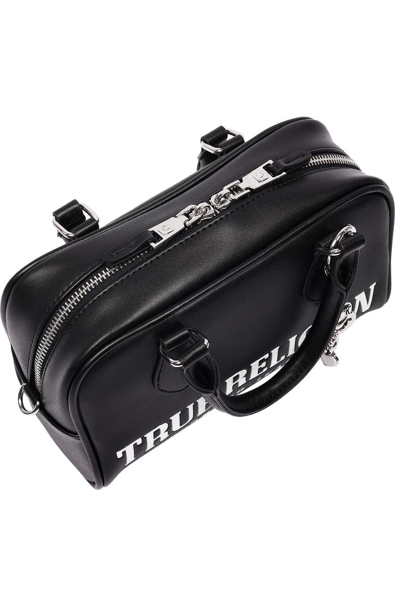 True Religion Bombe Logo Satchel, Alternate, color,