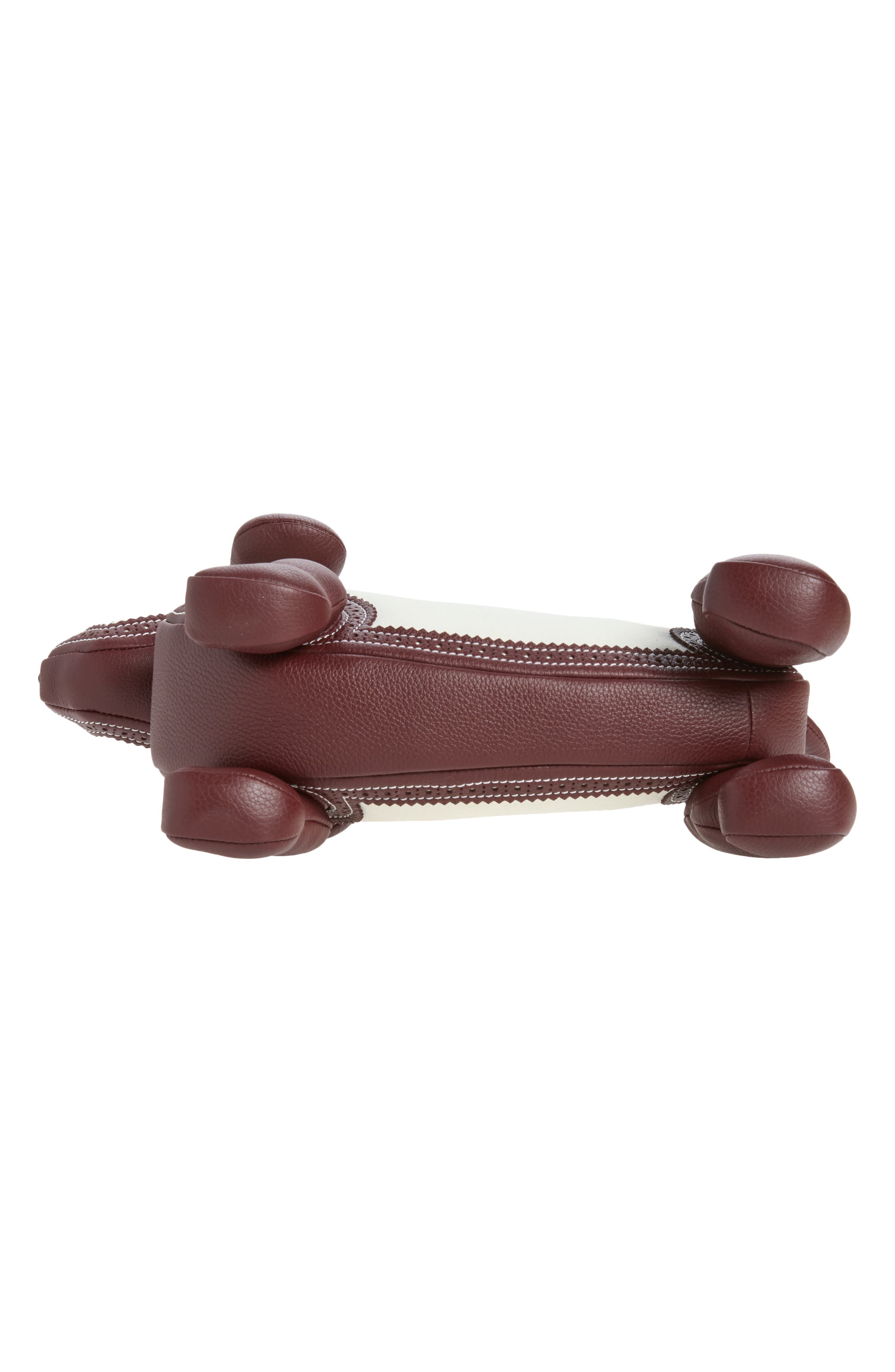 Baby Hector Bicolor Leather Crossbody Bag, Alternate, color, RED
