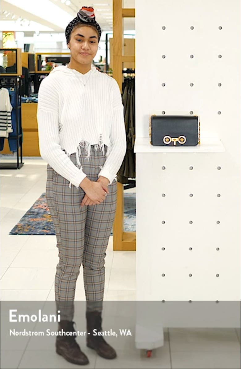 Medium Icon Leather Shoulder Bag, sales video thumbnail