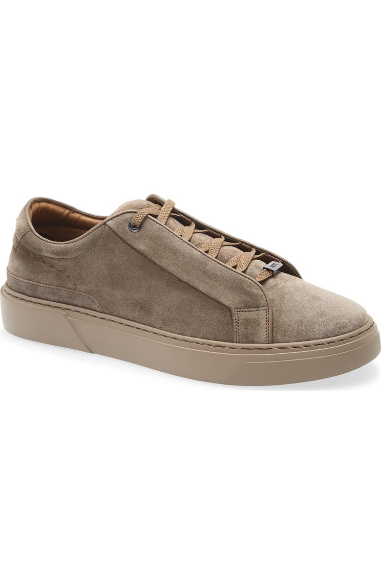 BOSS Gary Low Top Sneaker, Main, color, Beige/ Khaki