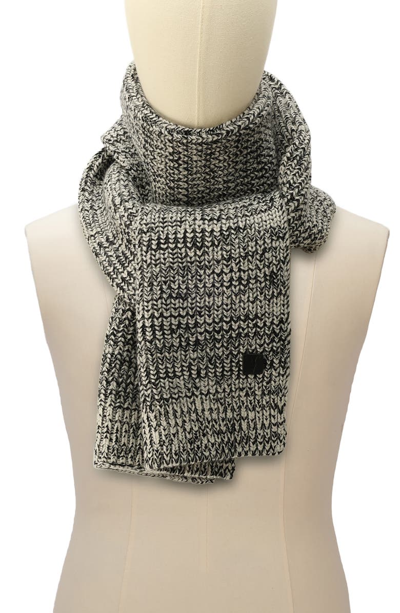 AllSaints Marled Wool Scarf, Alternate, color,