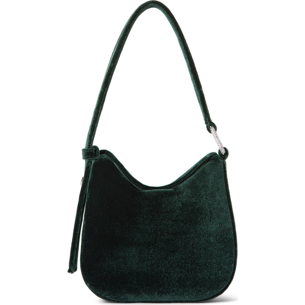 AKRIS AKRIS MINI ANNA VELVET HOBO BAG