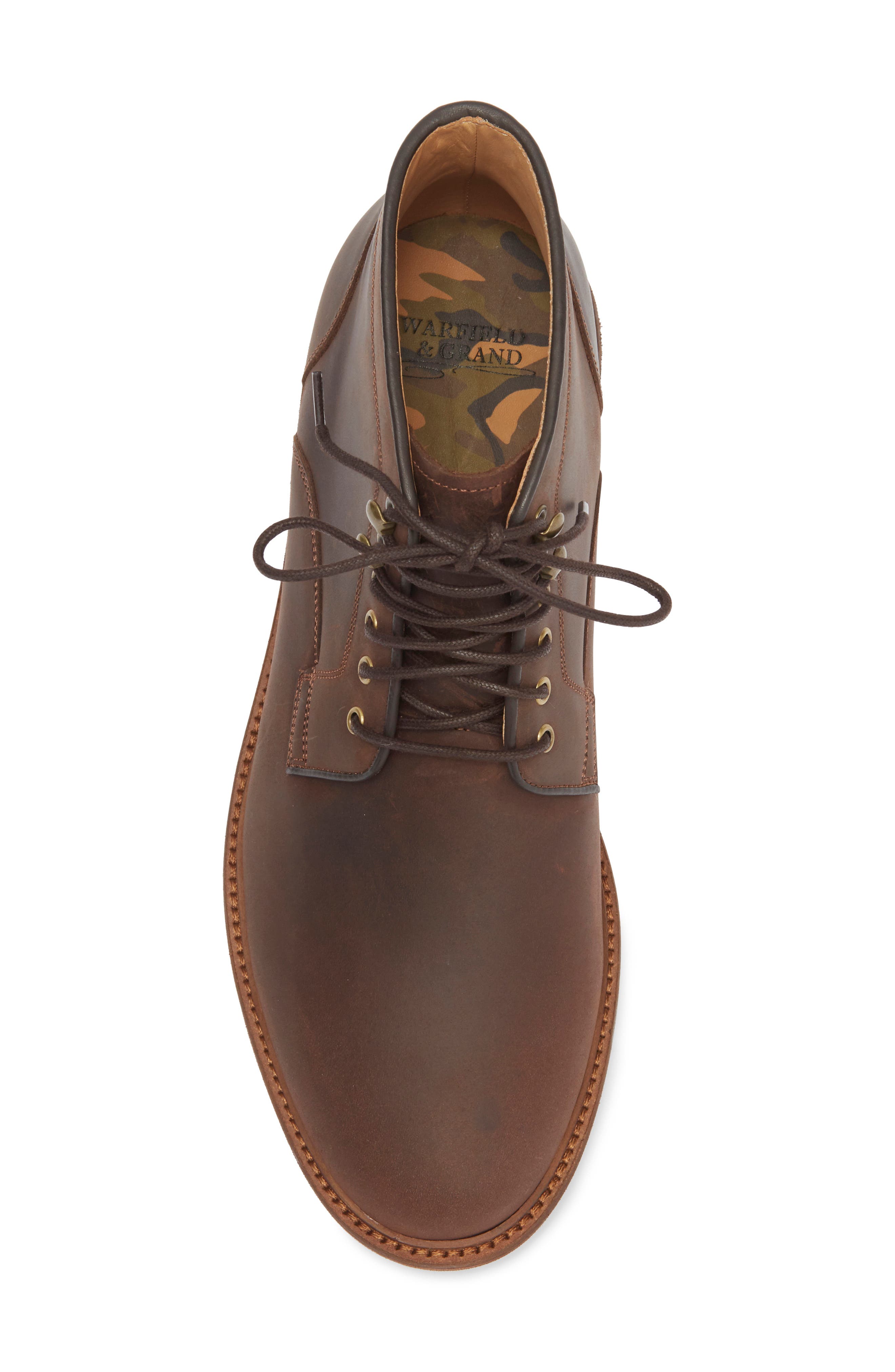 Warfield & Grand Hutton Lug Sole Boot, Alternate, color, 