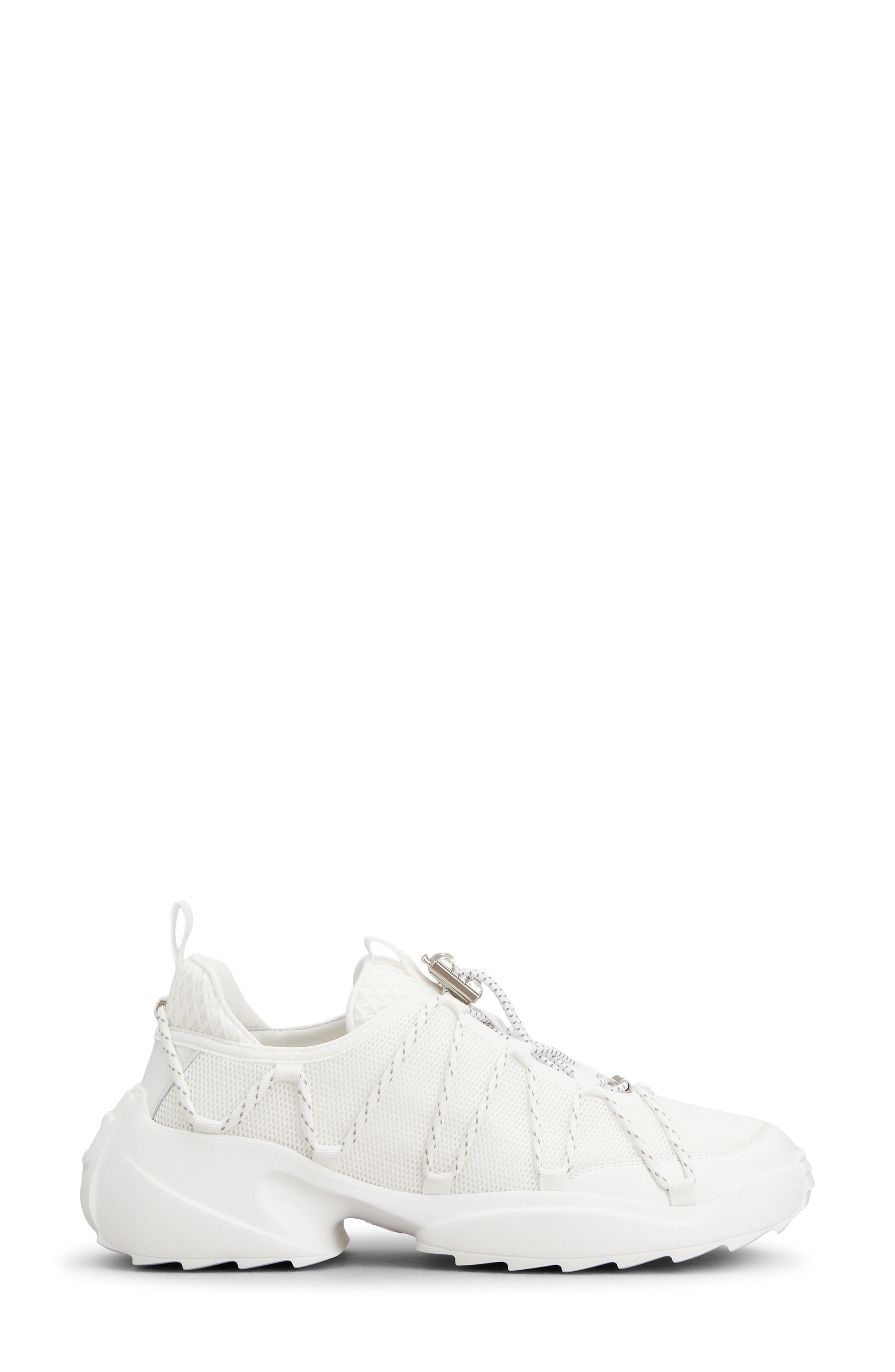 Roger Vivier Viv' Zag Sneaker, Main, color, Bianco