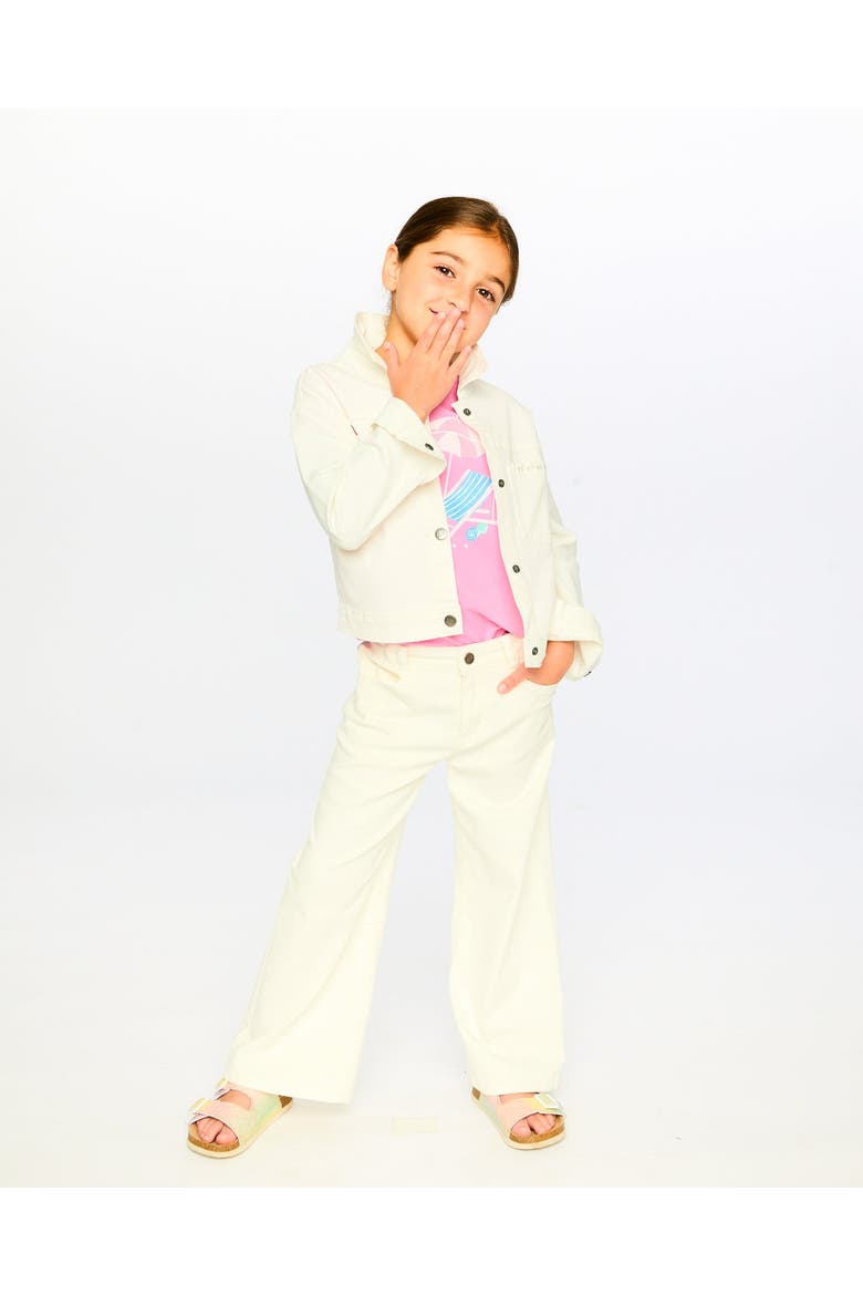 Wide Leg Jeans, Alternate, color, White
