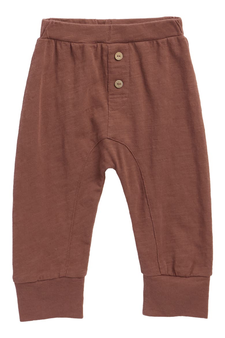Mulberry Cotton Pants, Main, color, MULBERRY