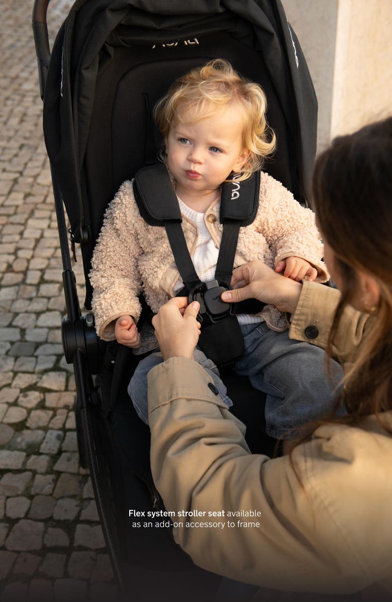 Nuna Fex System Stroller Frame & Pipa<sup>™</sup> Series Adapter, Alternate, color, Black