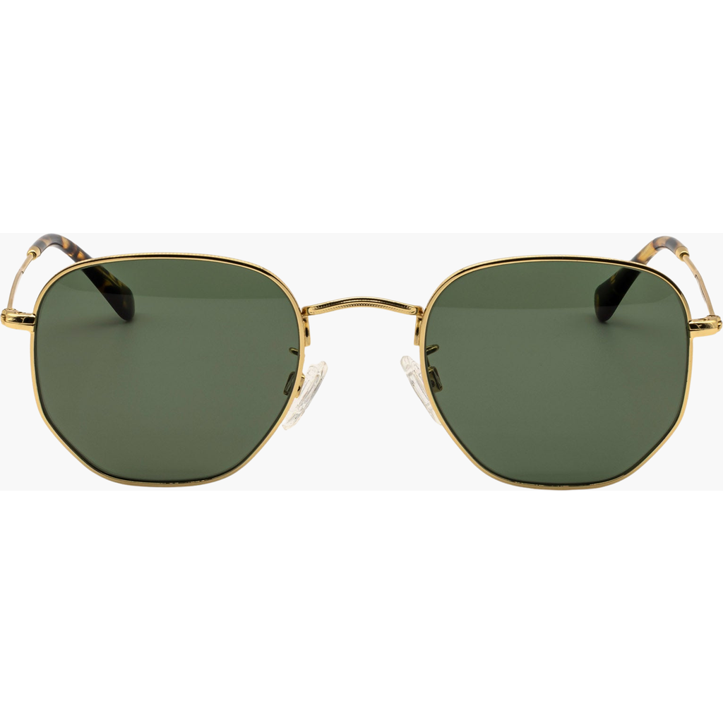 ITALIC ITALIC NICO HEXAGONAL GERMAN STAINLESS STEEL SUNGLASSES