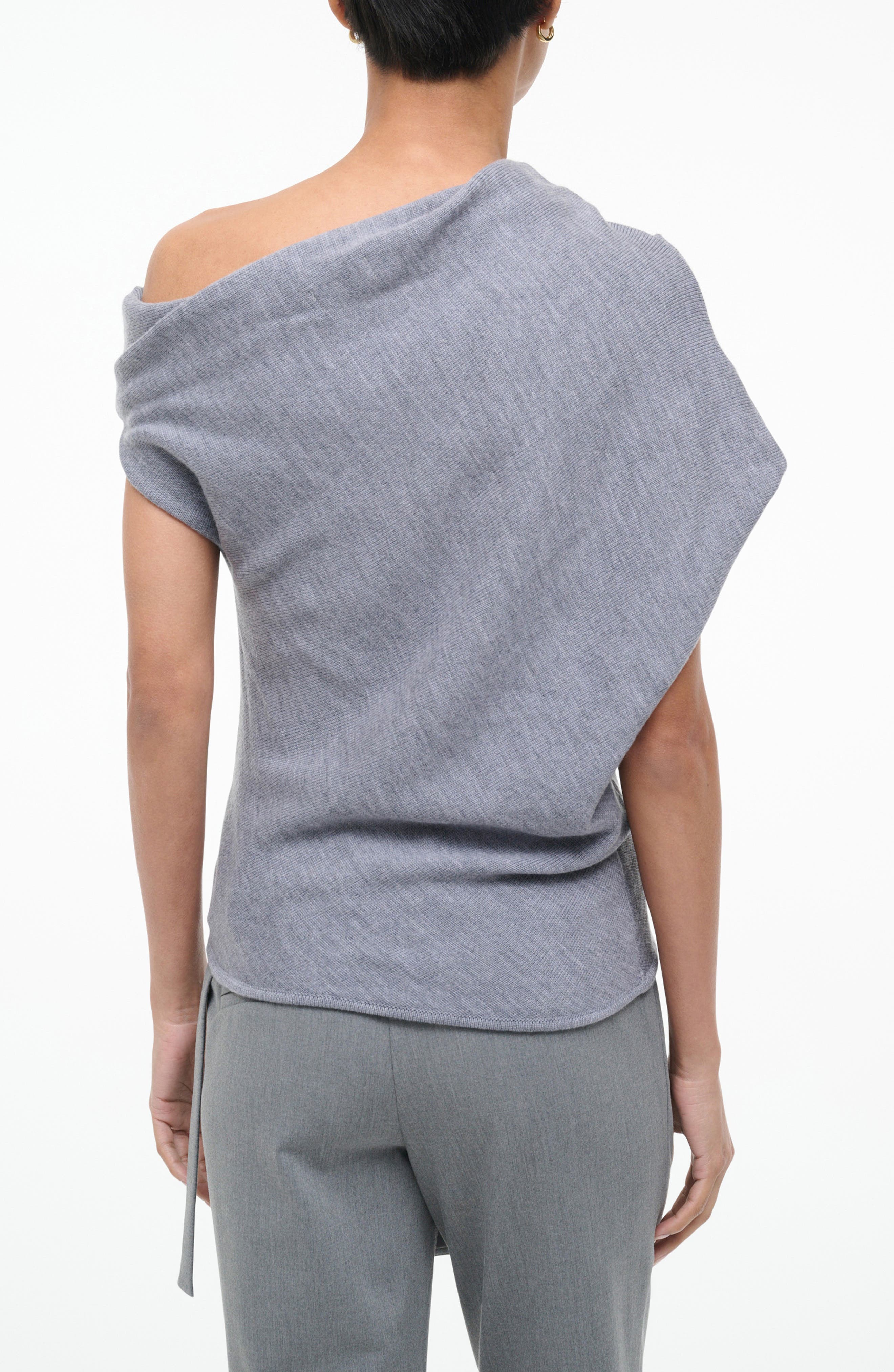 Mabel One-Shoulder Sweater - image 2