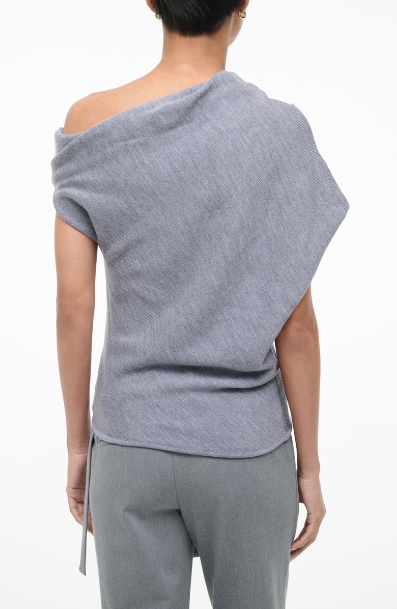 STAUD Mabel One-Shoulder Sweater, Alternate, color,