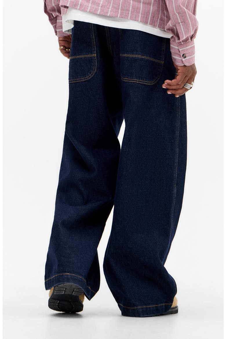 Skate Wide Leg Jeans, Alternate, color, RINSE