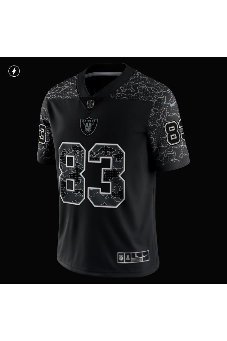 Men's Nike Darren Waller Black Las Vegas Raiders RFLCTV Limited