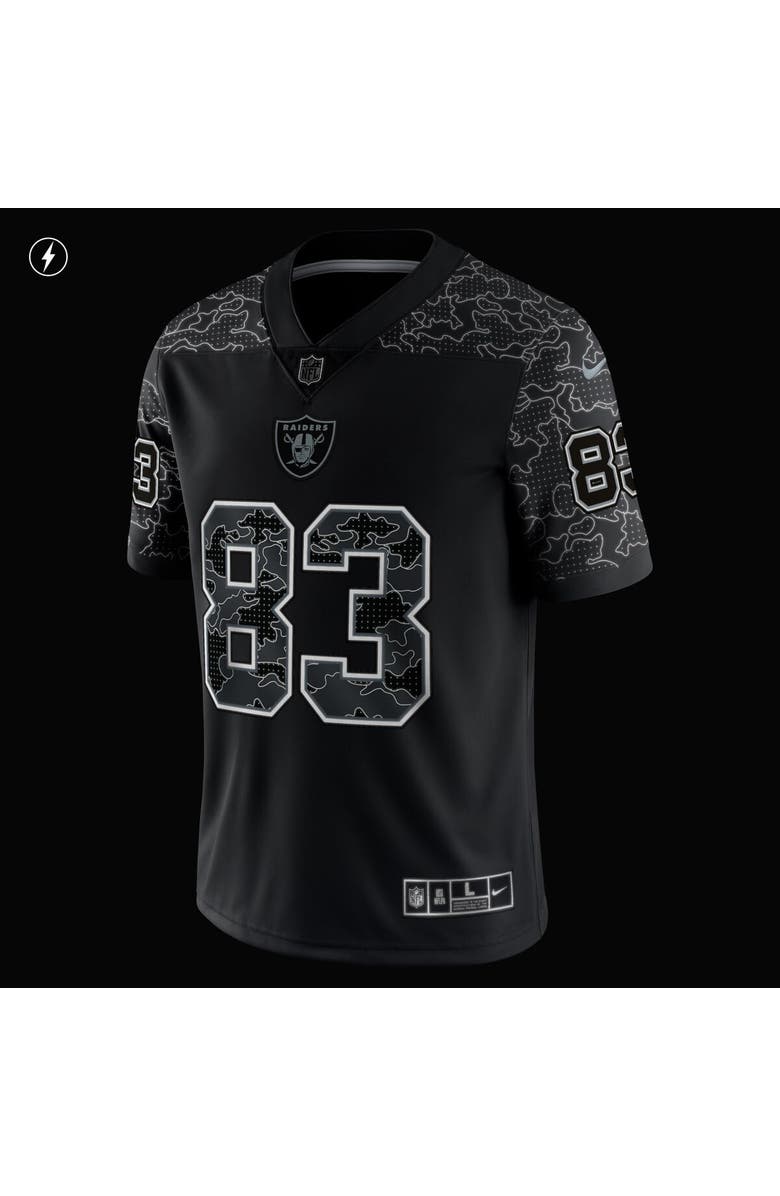 Nike Men's Nike Darren Waller Black Las Vegas Raiders RFLCTV Limited Jersey, Alternate, color, 