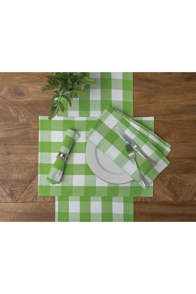 Franklin Sprout Napkin Set of 6, Alternate, color, Green