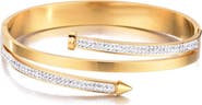 Adornia Cubic Zirconia Wrap Cuff Bracelet
