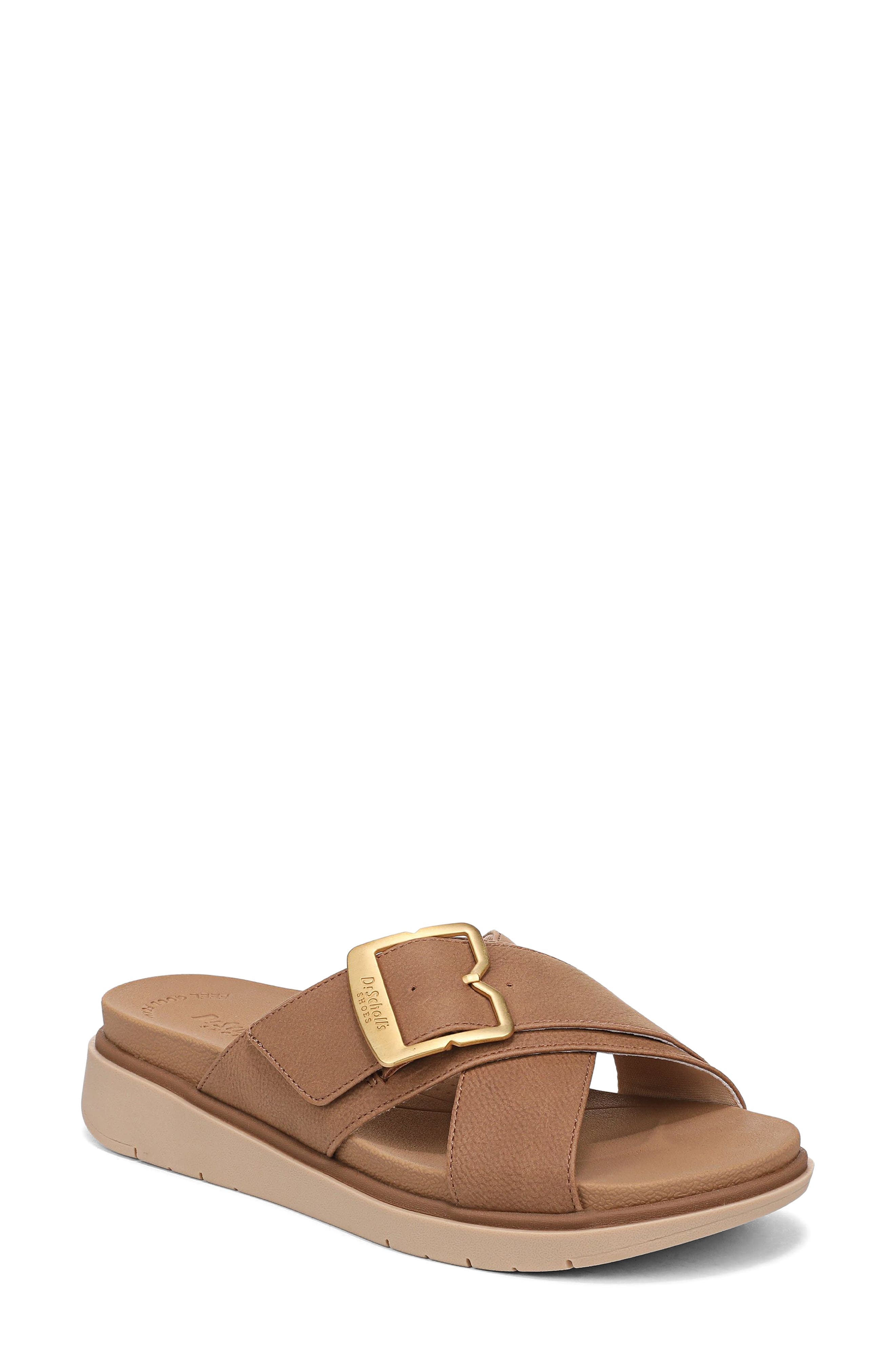 Dr. Scholl's Piper Platform Sandal, Main, color, Honey Brown