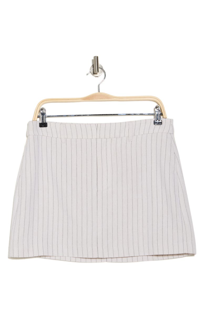 PAIGE Celestial Pinstripe Miniskirt, Alternate, color,