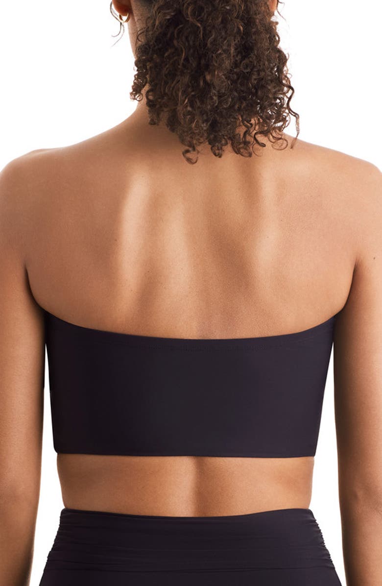 Mimi Flamingo Finn Midkini Swim Top, Alternate, color, Black