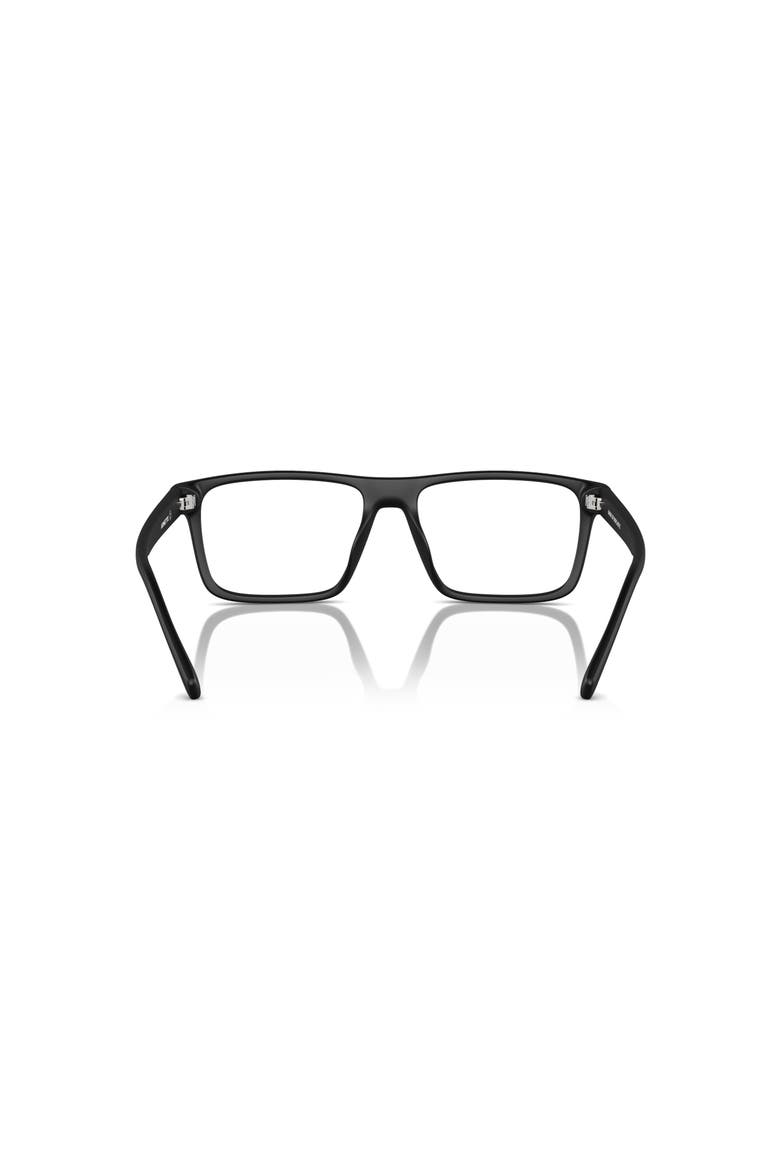 53mm Square optical glasses, Alternate, color, Black