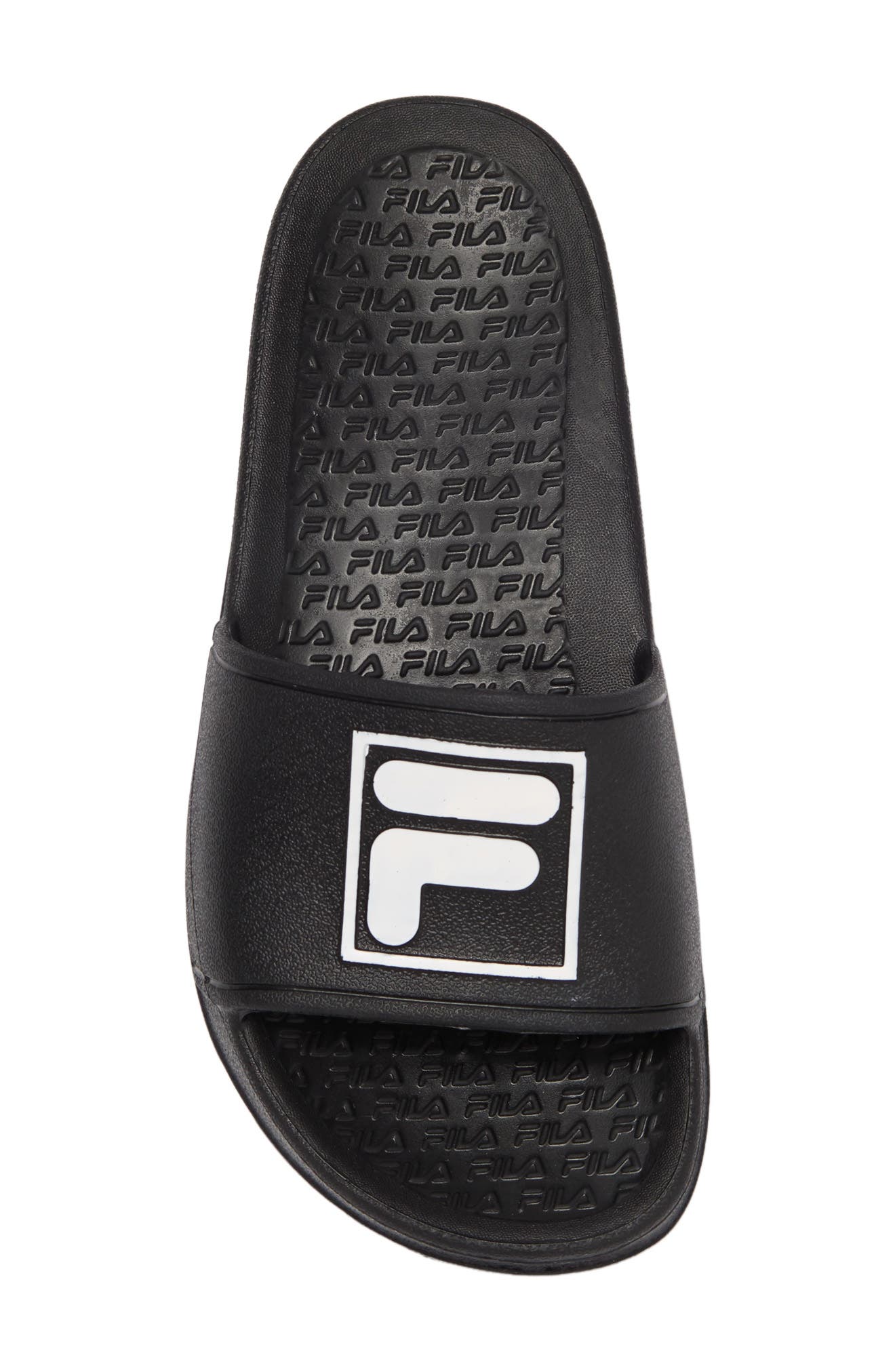 FILA Big Box Logo Slide Sandal, Alternate, color, 