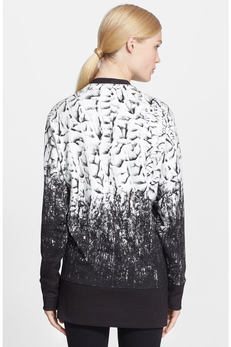 'Scarp' Jersey Crewneck Sweatshirt, Alternate, color, BLACK MULTI