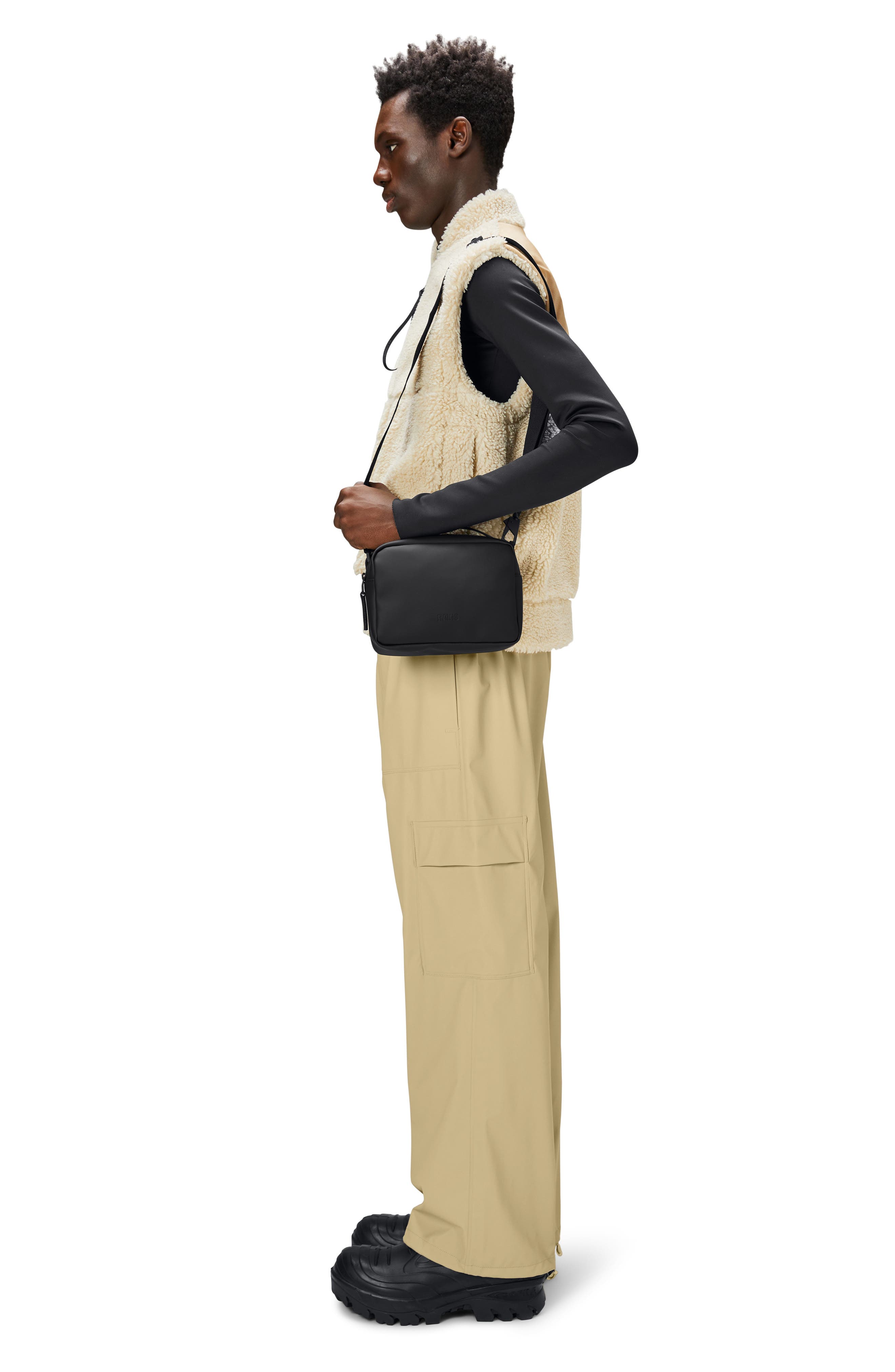 Rains Waterproof Box Bag, Alternate, color, 