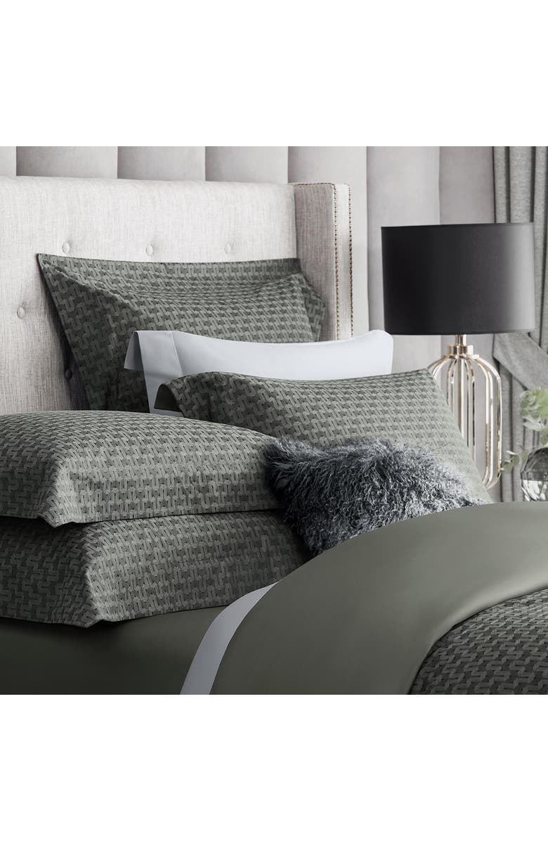 Togas Kingston Duvet Cover, Alternate, color, Green