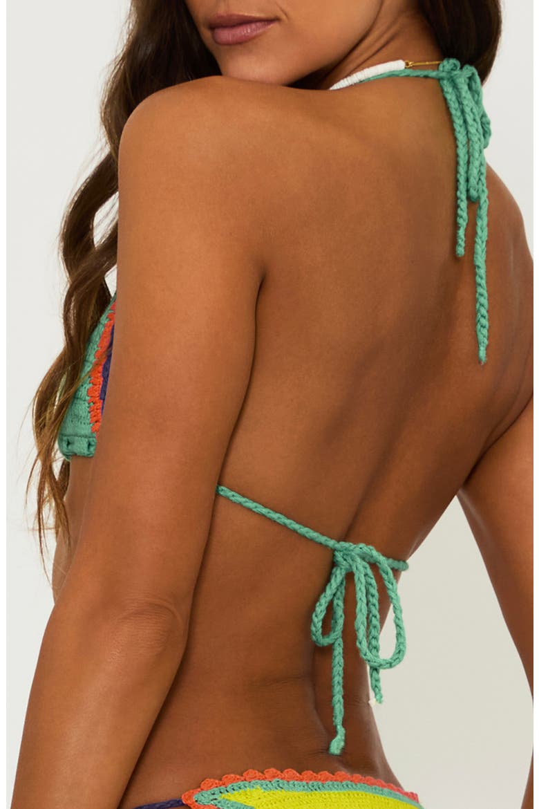 Winona Bikini Top, Alternate, color, TECHNICOLOR RAYS