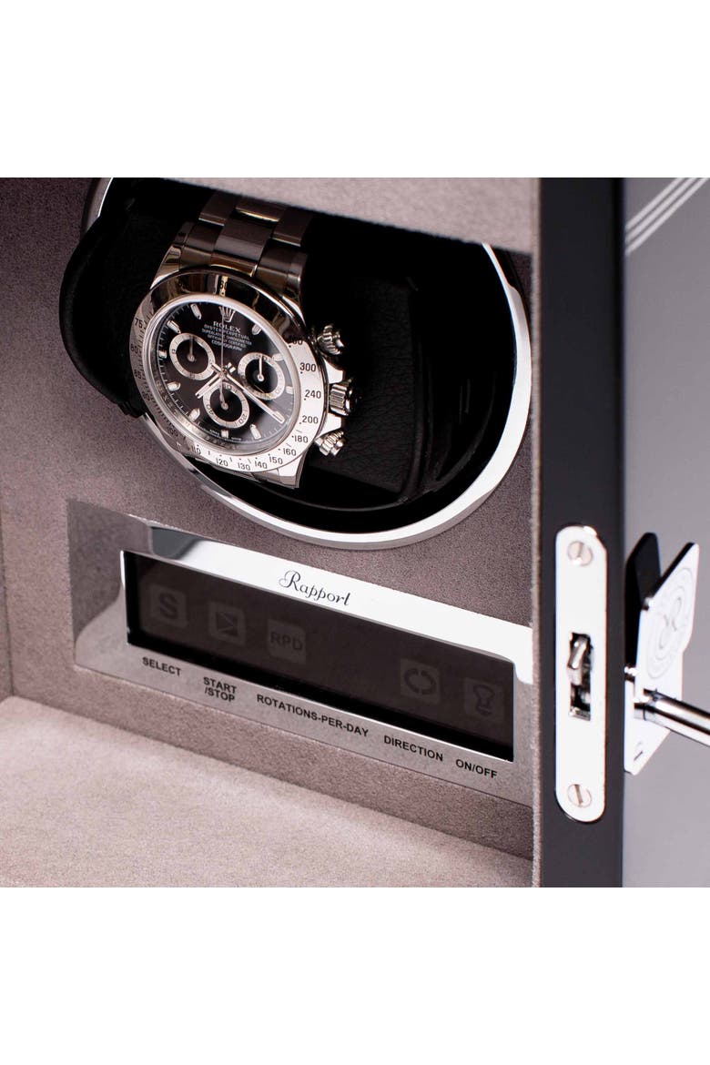 FORMULA SINGLE WATCH WINDER, Alternate, color, Black