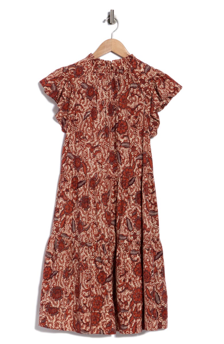 Ulla Johnson Kasim Dress, Alternate, color, Brick