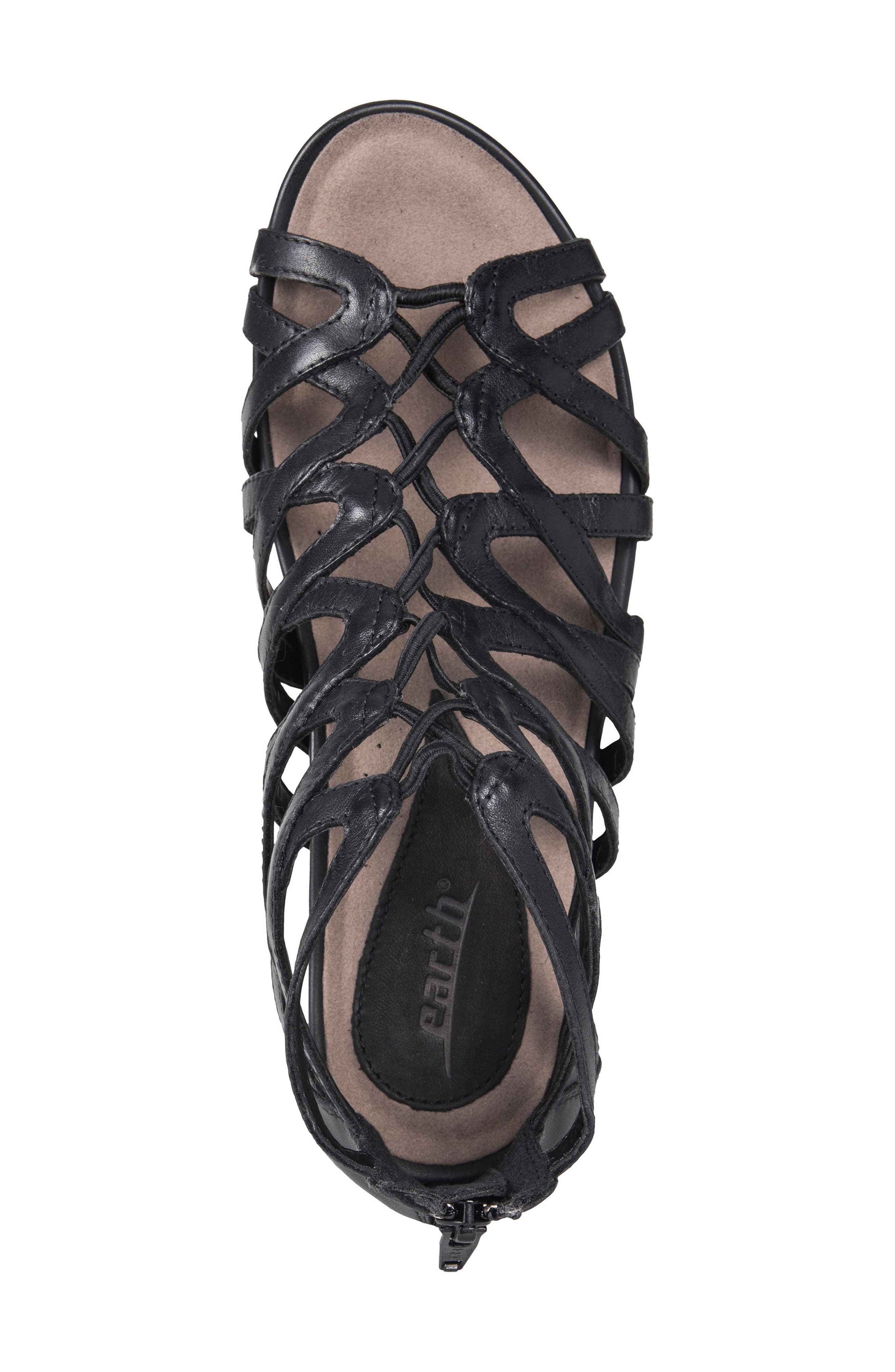 Earth<sup>®</sup> Juno Wedge Sandal, Alternate, color, 