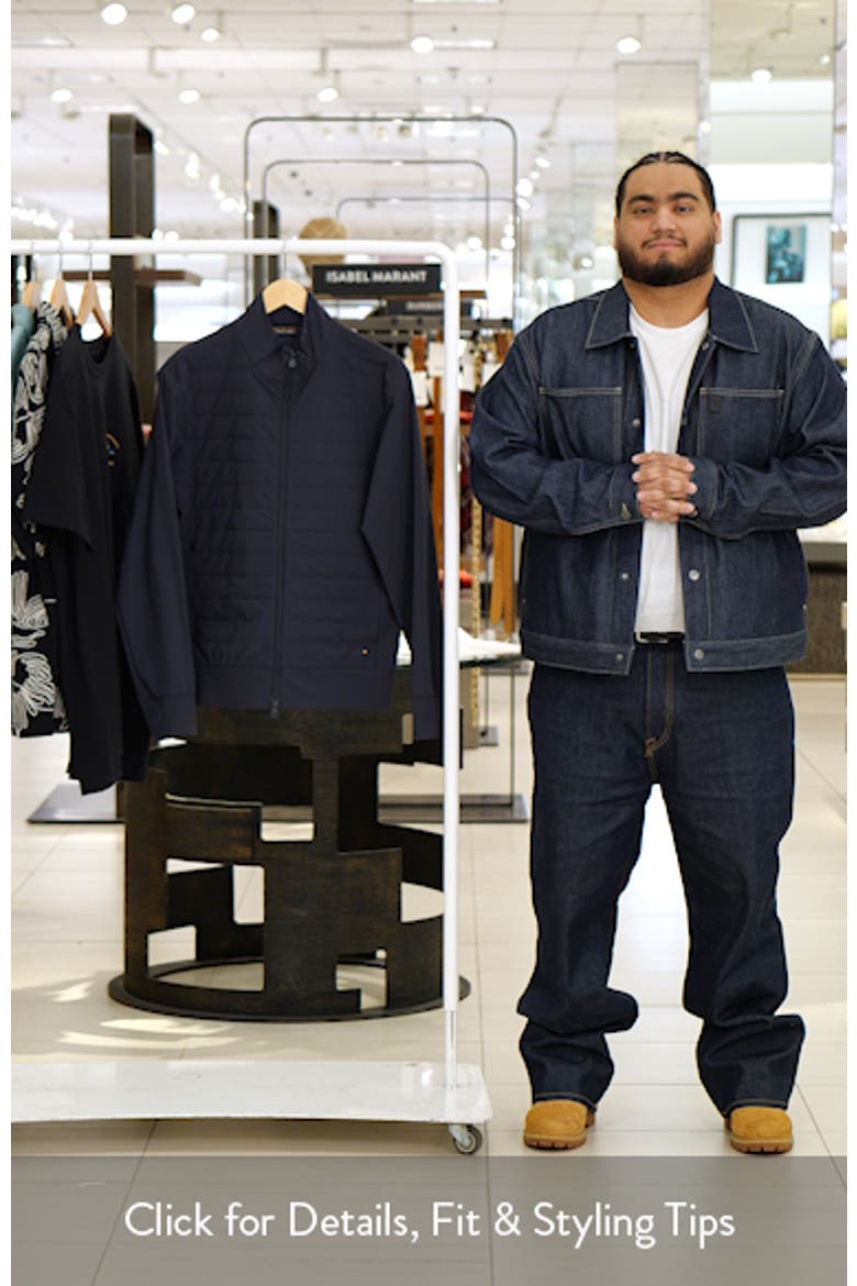 Water Repellent Quilted Front Jacket video