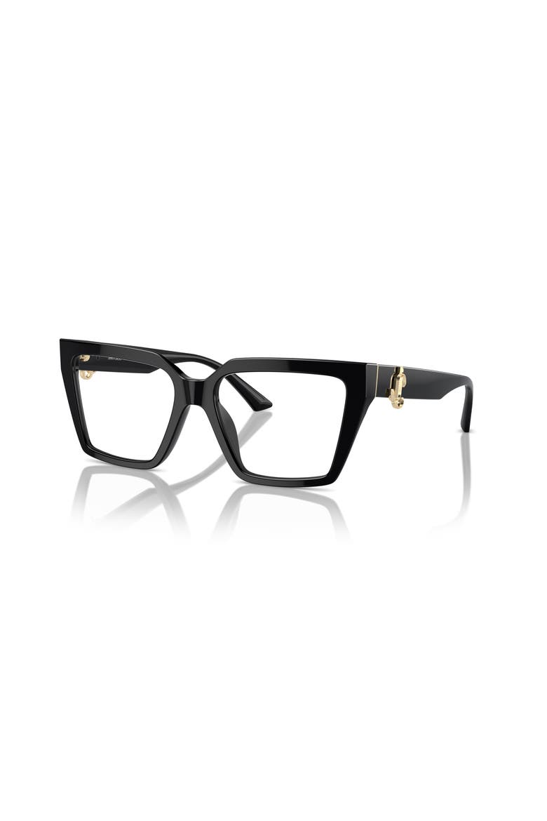 54mm Cat Eye optical glasses, Main, color, Black