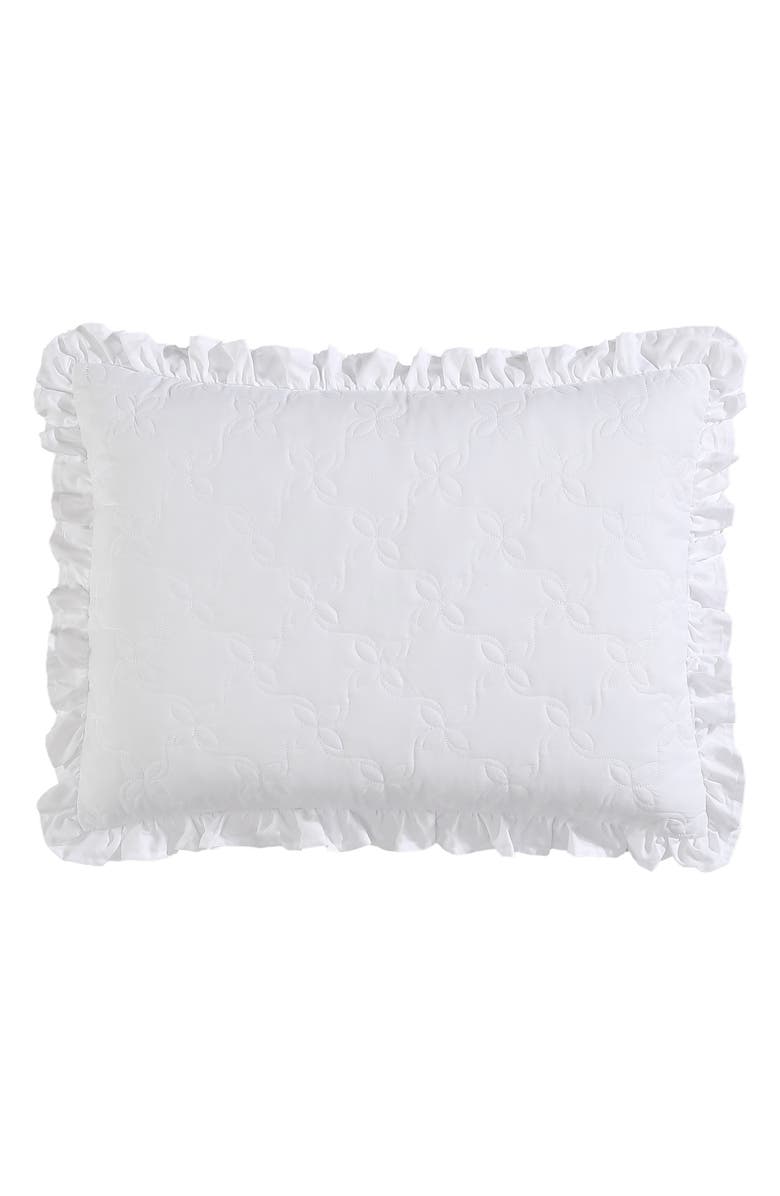 Betsey Johnson Solid Microfiber Bedspread & Sham Set, Main, color,